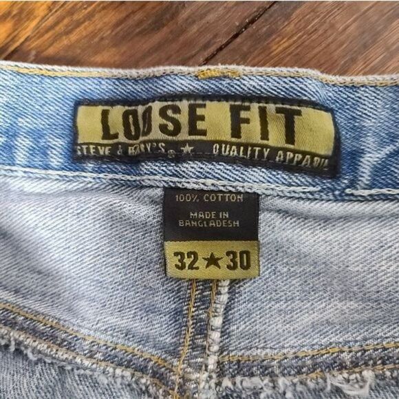 Vintage 90s High Rise Light Wash Straight Leg Jeans Unisex - Picture 4 of 13